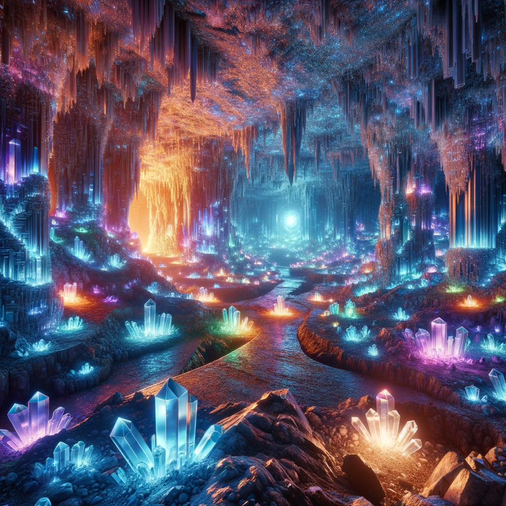 Vacantide Level -0.8: The Crystal Caves