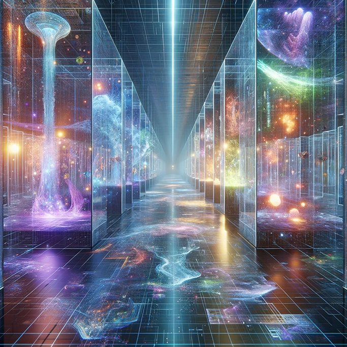 Vacantide Level 28: Hall of Holograms